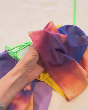 video showing transparent vs solid fabric
